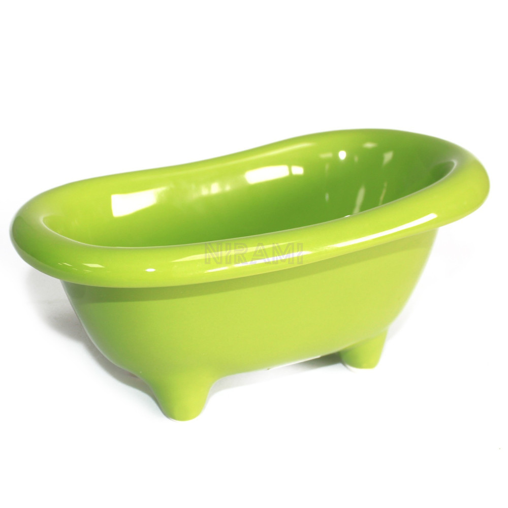 Mini bañera de cerámica - Verde