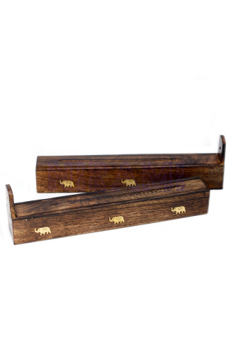 Caja de Incienso de Madera de Mango - Surtido