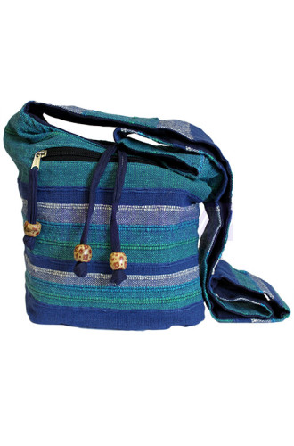 Nepal Sling Bag - Blue Rivers