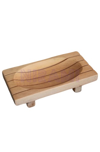 Jabonera clásica de caoba - Grid Drainer