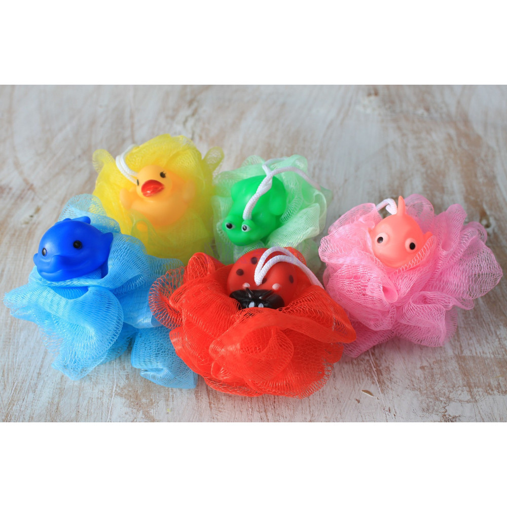 Esponja de Baño - Juguete chillón 5 surtidos 30 gr