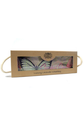 Bolsa de trigo en caja de regalo - Relax Celeste