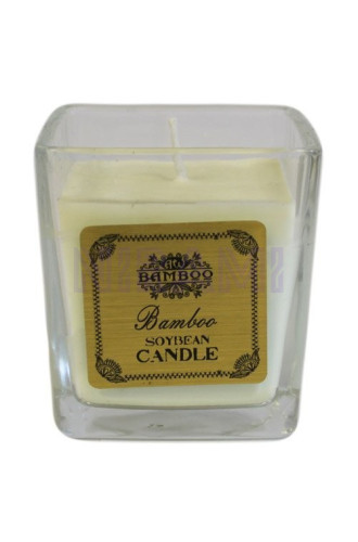 Bambú Vela de Cera de Soja 