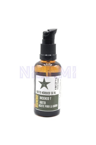50ml Aceite para la barba - Abeto Nórdico - Regenera!