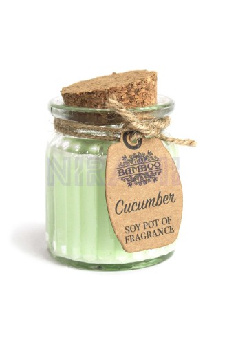 Cucumber Soy Pot of Fragrance Candles