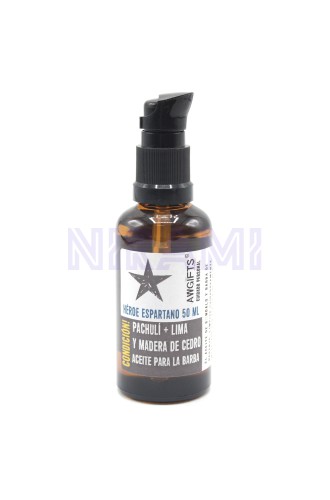 50ml Aceite para la barba - Heroe Espartano - Mantén!