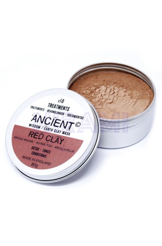 Mascarilla facial Arcilla Roja 80g