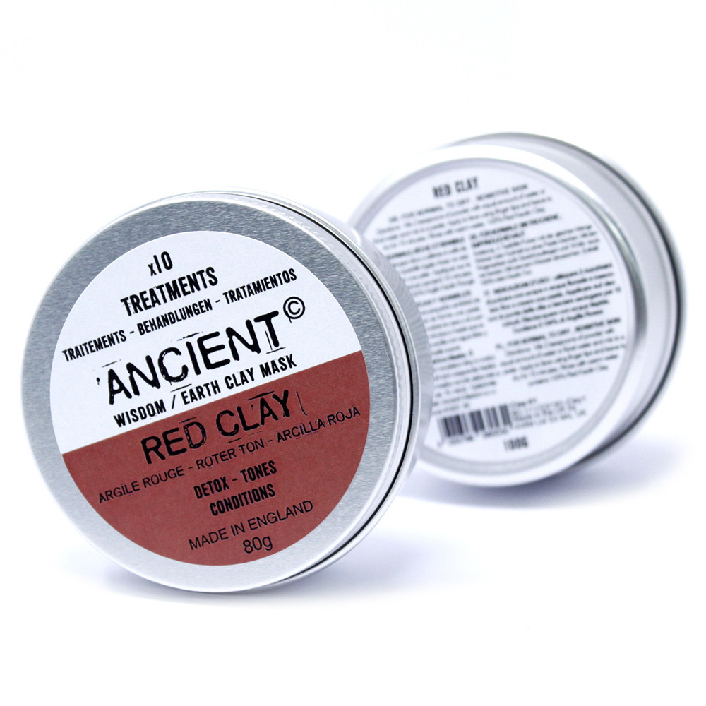 Mascarilla facial Arcilla Roja 80g