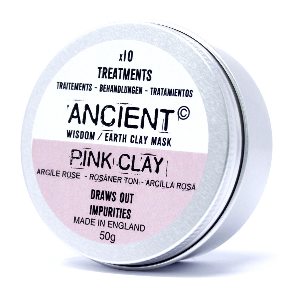 Mascarilla facial Arcilla Rosa 50g