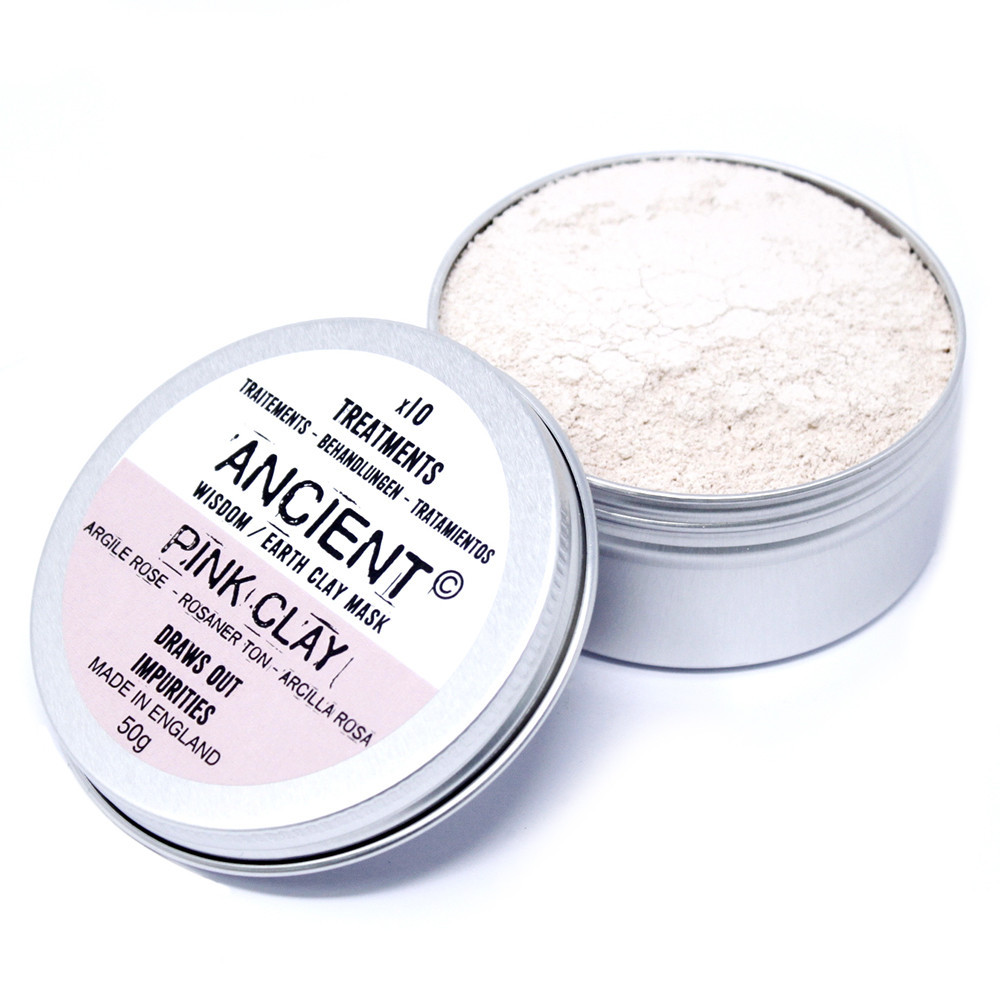 Mascarilla facial Arcilla Rosa 50g