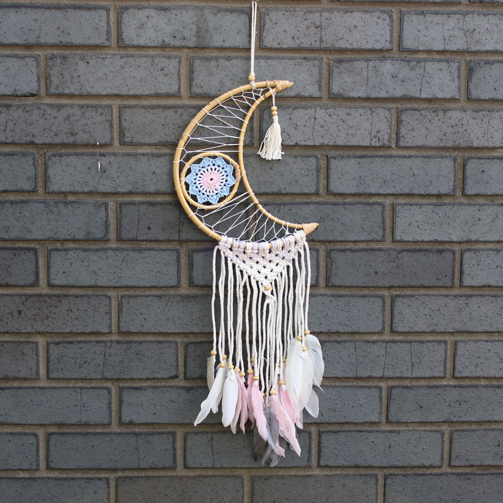 Atrapasueños Protección - Macramé Luna Surtido