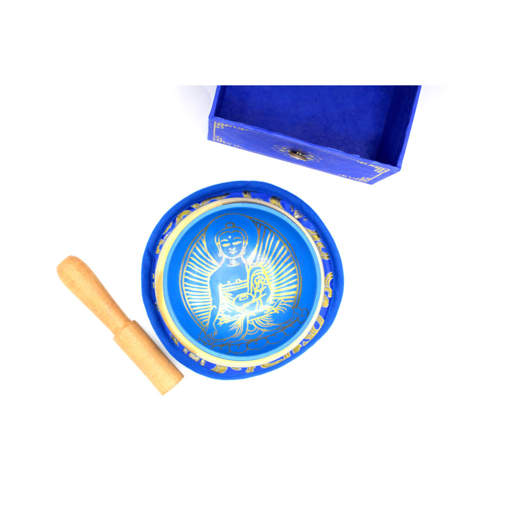 Cuenco tibetano set - Medicina Buda 10cm (min 500gm)
