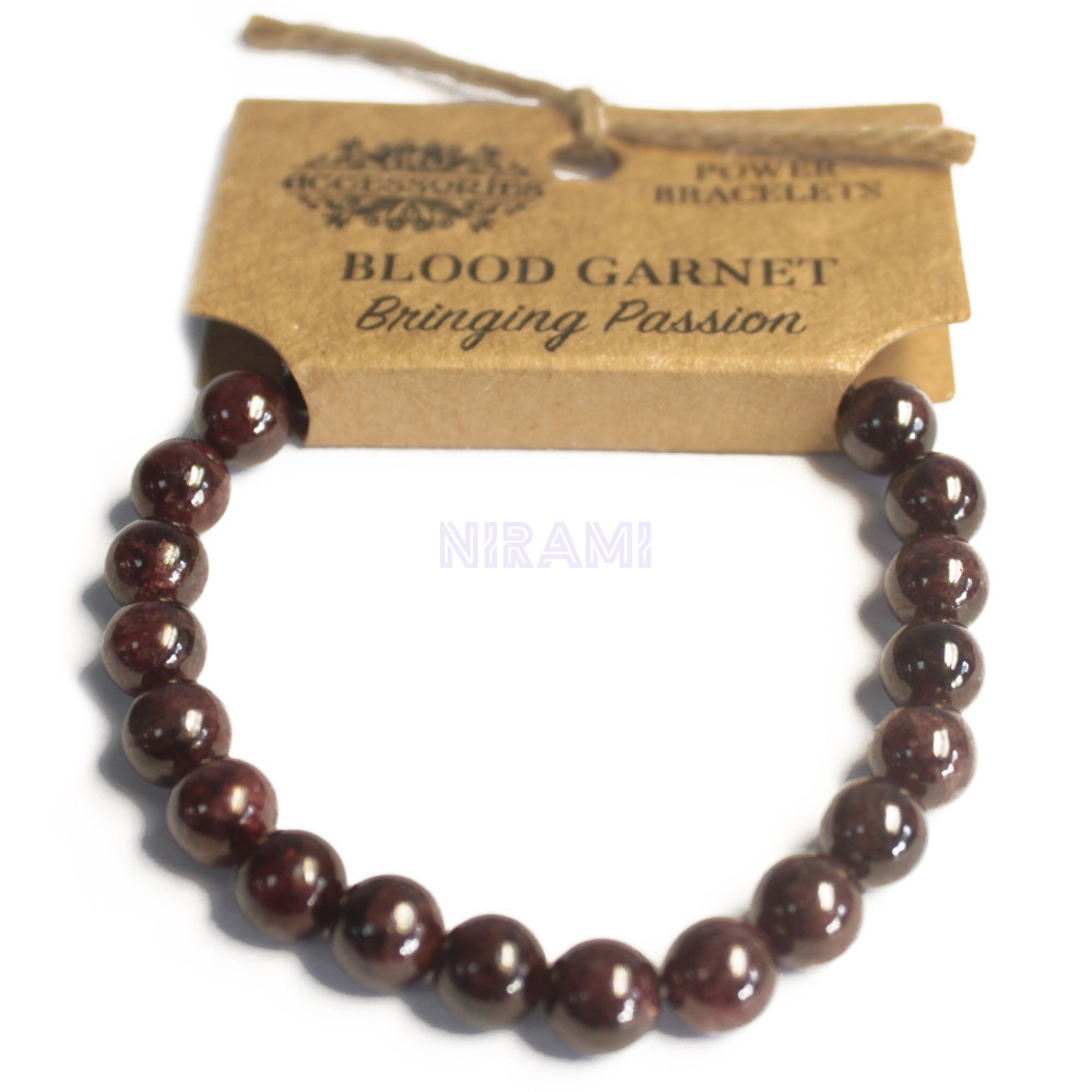 Blood Garnet Power Bracelet 