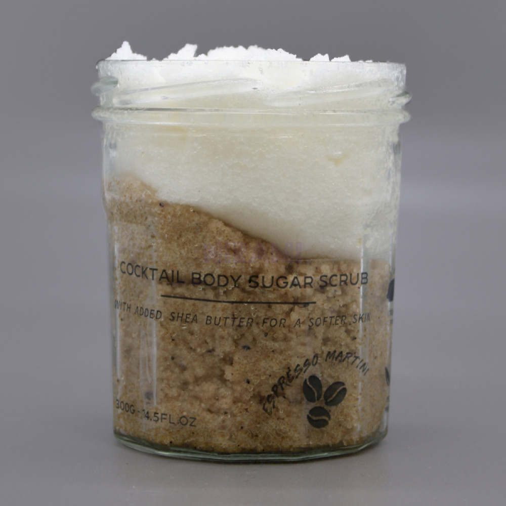 Espresso Martini Exfoliante corporal de azúcar - 300g
