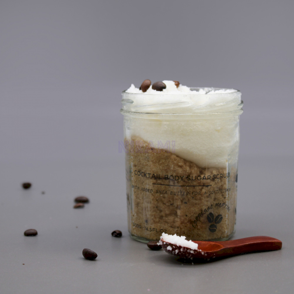 Espresso Martini Exfoliante corporal de azúcar - 300g