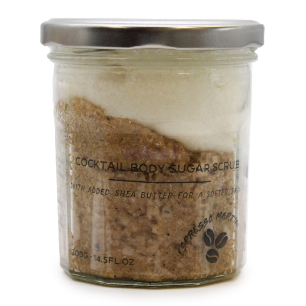 Espresso Martini Exfoliante corporal de azúcar - 300g