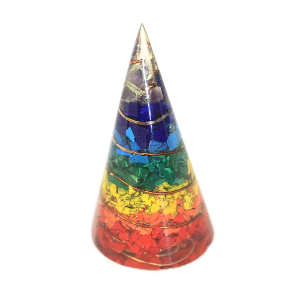 Multigemas Orgonite Cone - 80mm