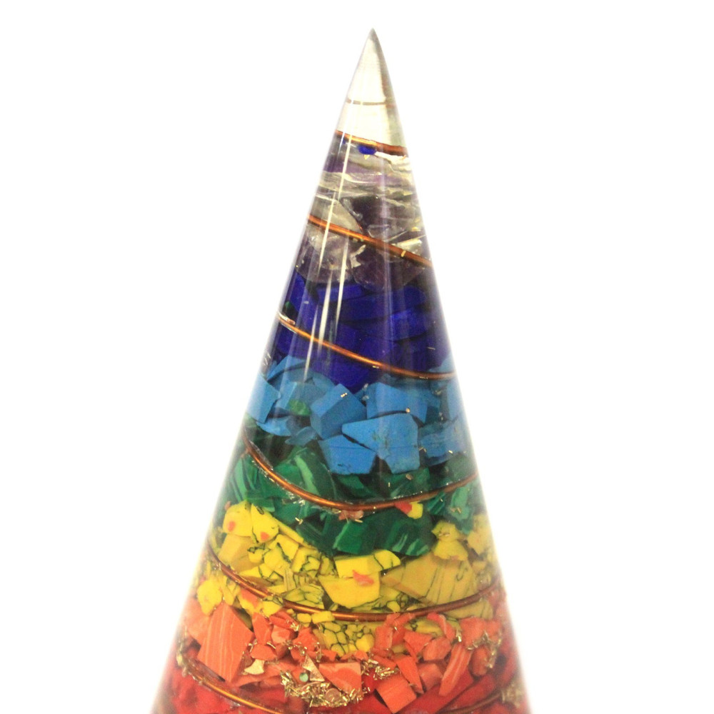 Multigemas Orgonite Cone - 80mm