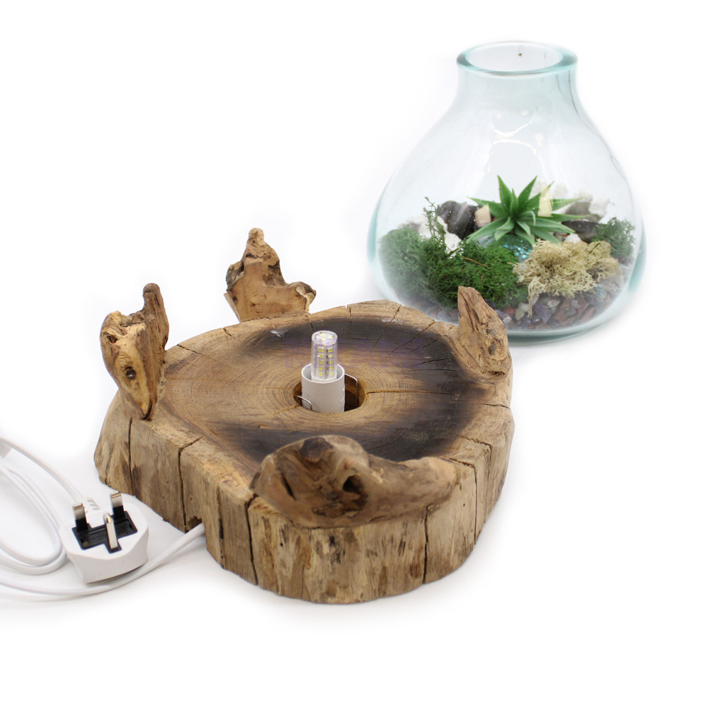 Pecera grande de vidrio fundido - 32cm