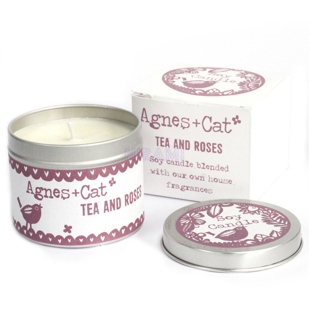 Tea and Roses-Velas en Lata 