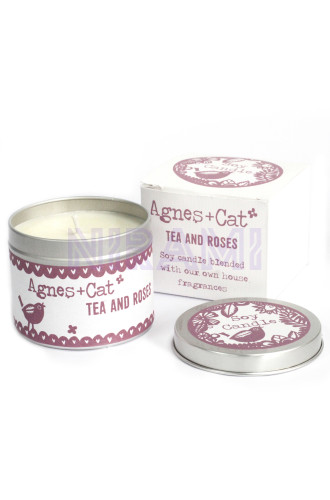 Tea and Roses-Velas en Lata 