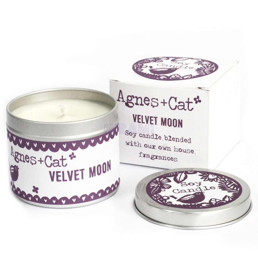 Luna de terciopelo - Velas en Lata 