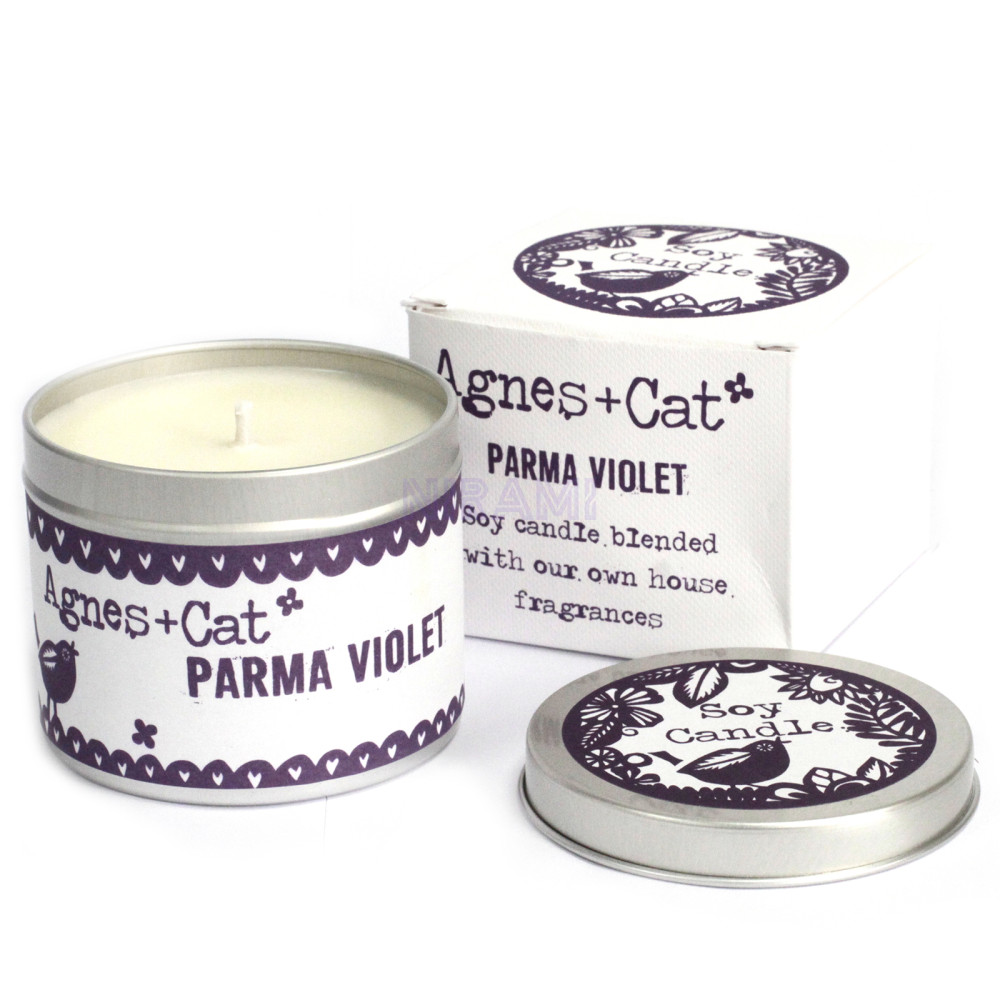 Violeta de Parma -Velas en Lata 