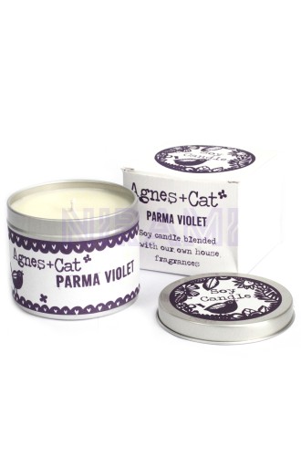 Violeta de Parma -Velas en Lata 