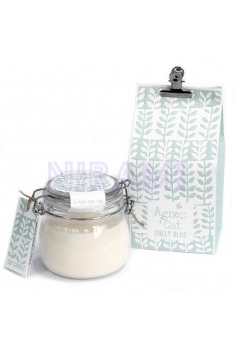 Dolly Blue Velas en Tarro de Vidrio 