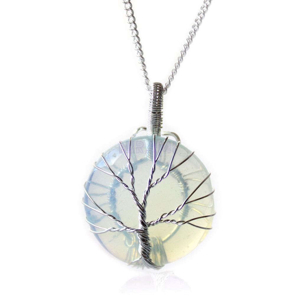 Collar Árbol de la Vida - Opalita