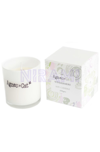 Windermere - Vela en Tarro de Cristal Agnes+Cat 