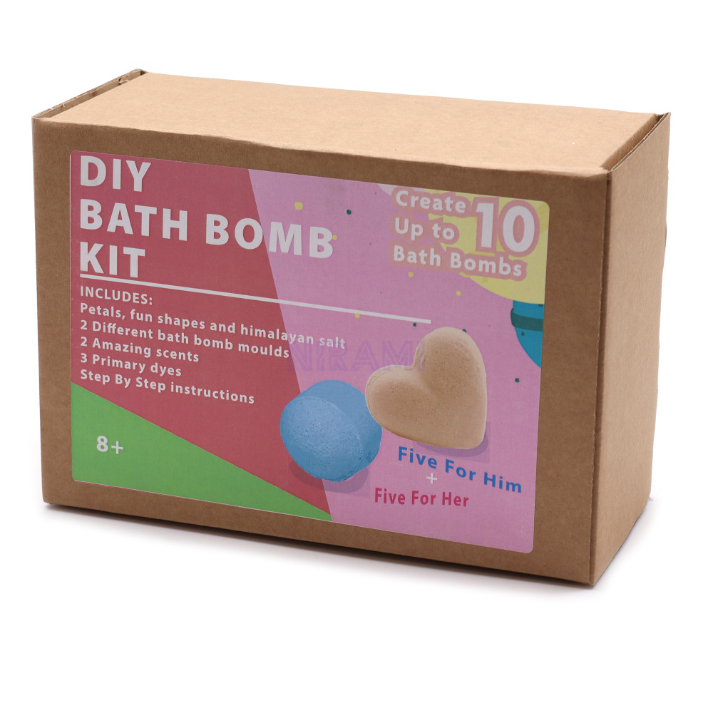 Kit de bomba de baño - Aleación y satén