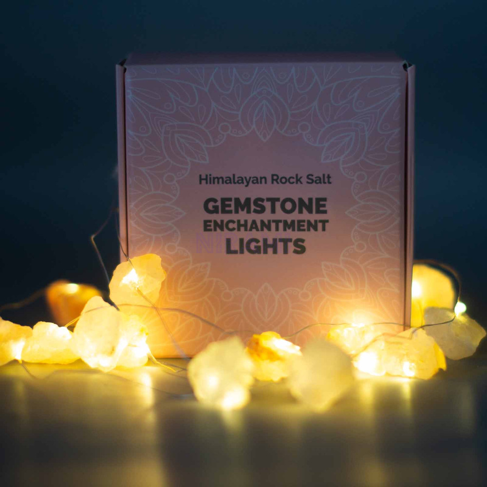Luces de encanto gemas: Citrino ahumado