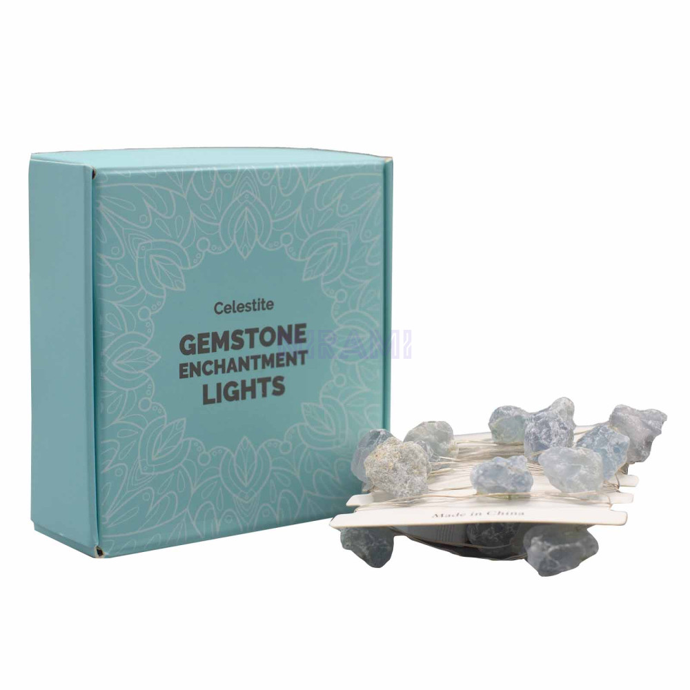 Luces de encanto gemas: Celestita