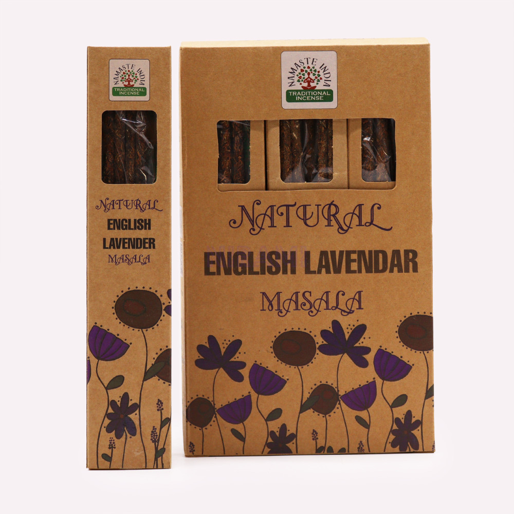  Lavanda Inglesa - Incienso Botánico Natural Masala