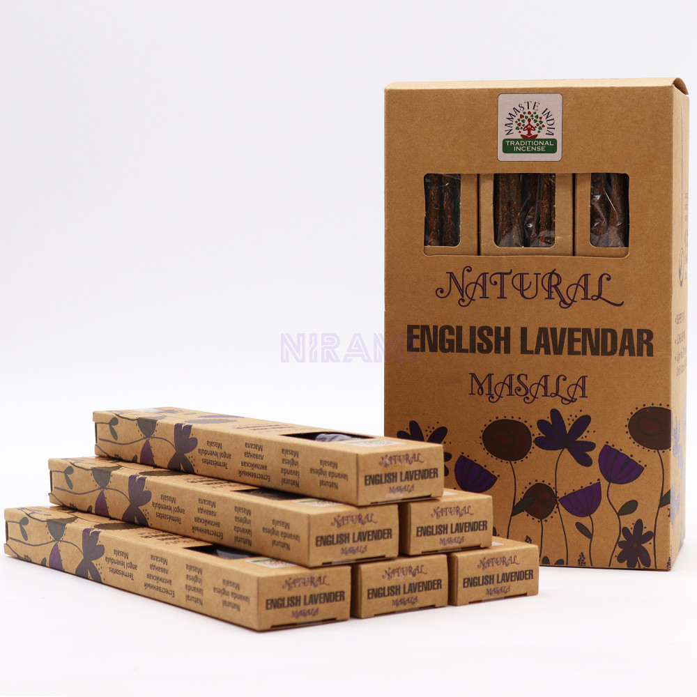  Lavanda Inglesa - Incienso Botánico Natural Masala