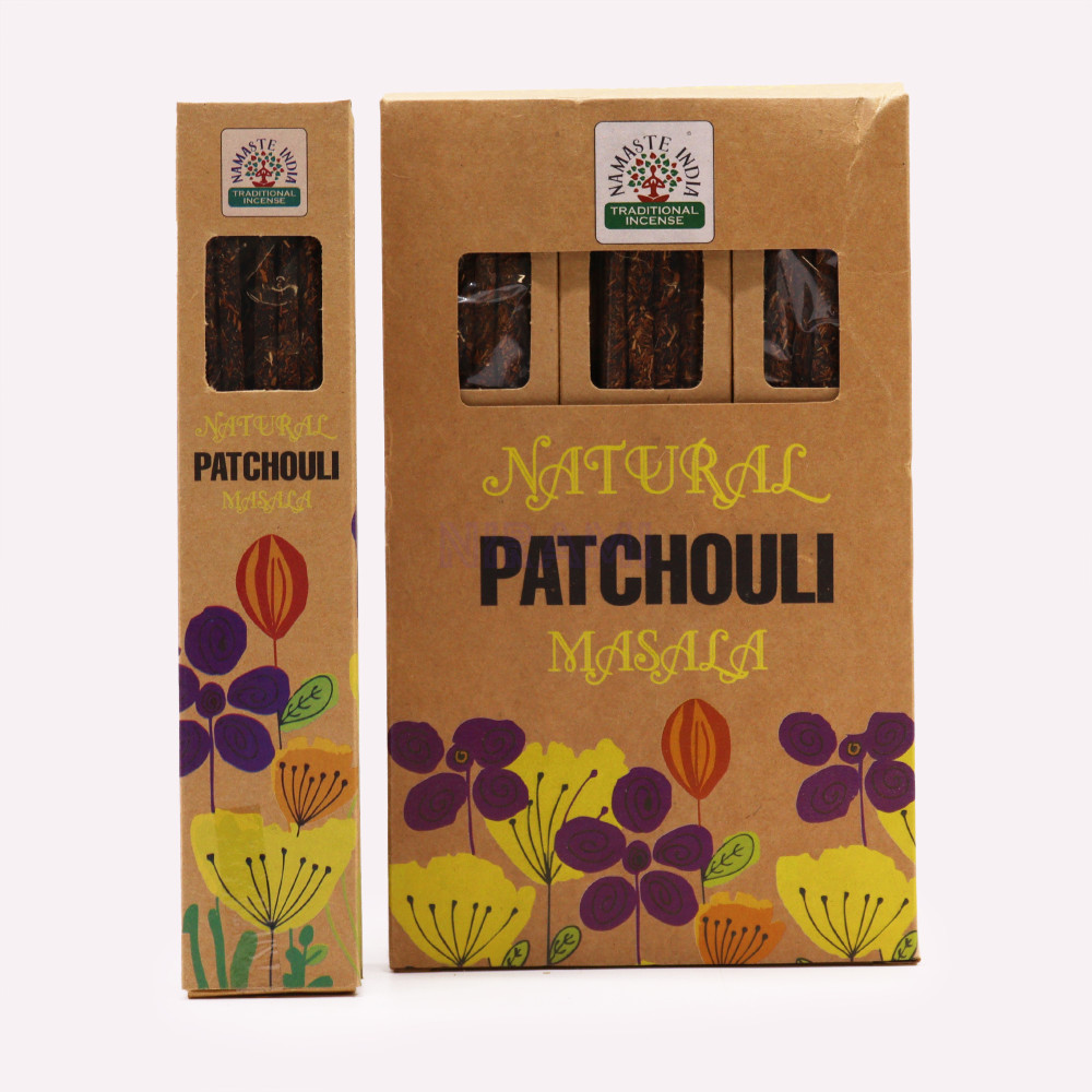 Pachulí - Incienso Botánico Natural Masala 