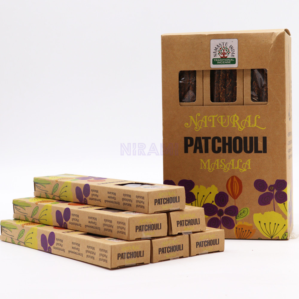 Pachulí - Incienso Botánico Natural Masala 