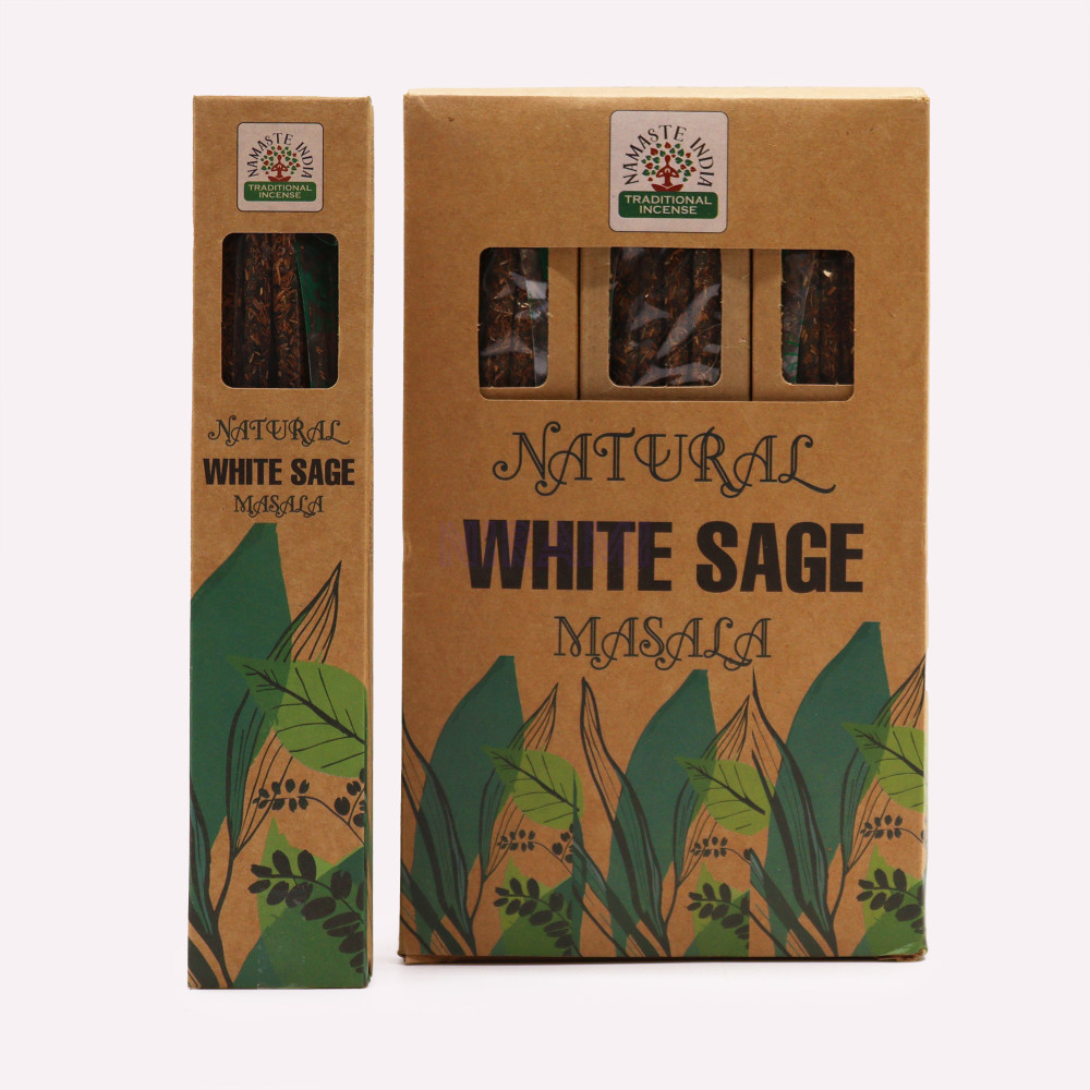 Salvia Blanca - Incienso Botánico Natural Masala
