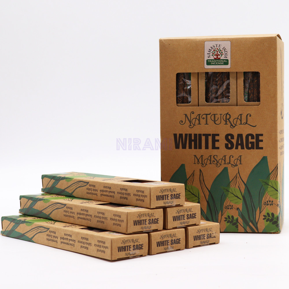 Salvia Blanca - Incienso Botánico Natural Masala