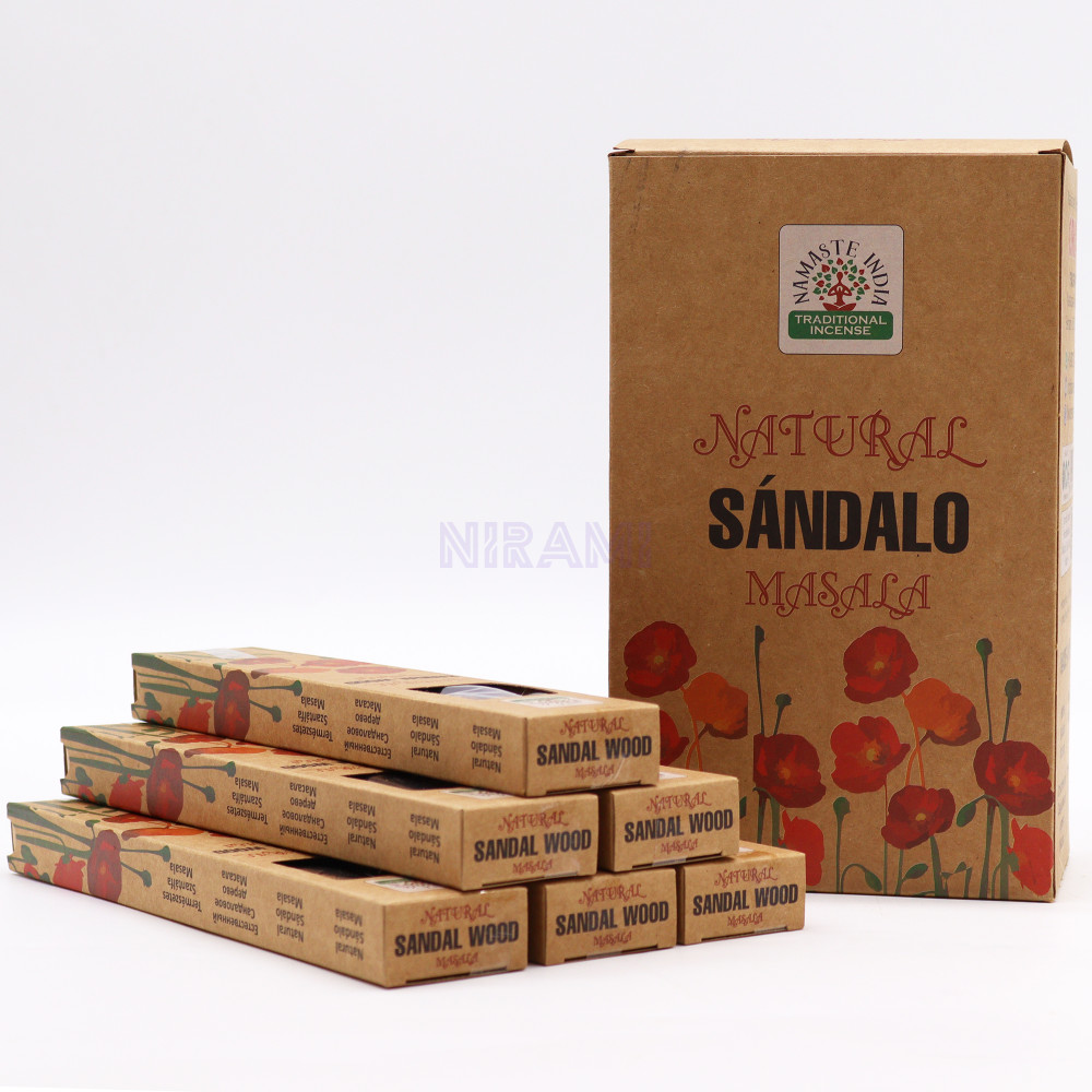Sandalwood - Natural Botanical Masala Incense 