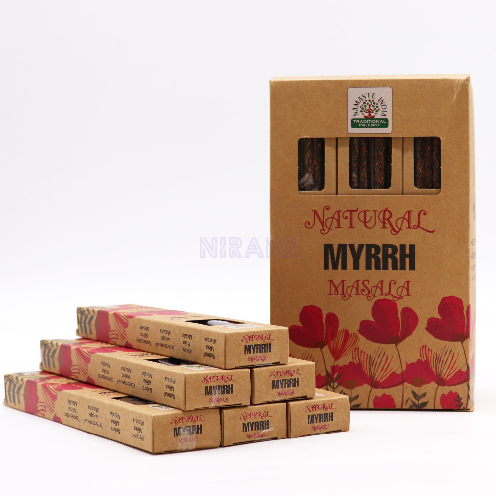 Myrrh - Natural Botanical Masala Incense 