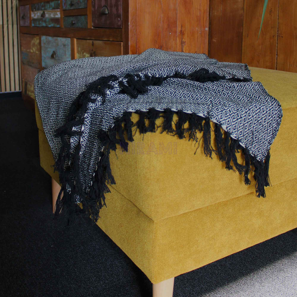 Mantas Boho Comfort - 125x150cm - Carbón