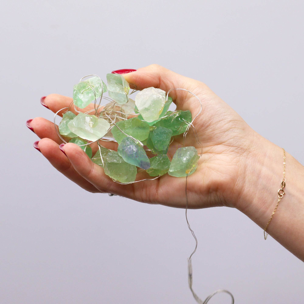 Luces de encanto gemas: Cristal de jade