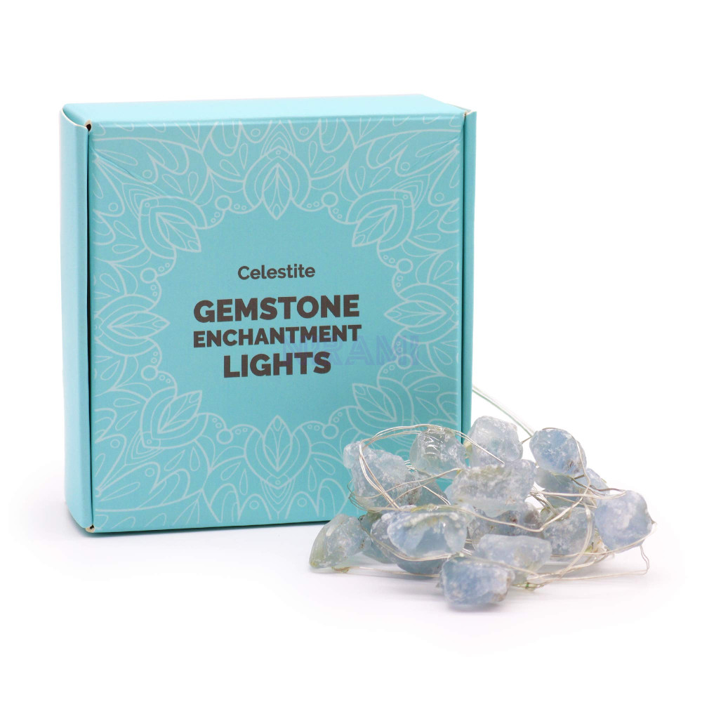 Luces de encanto gemas: Celestita