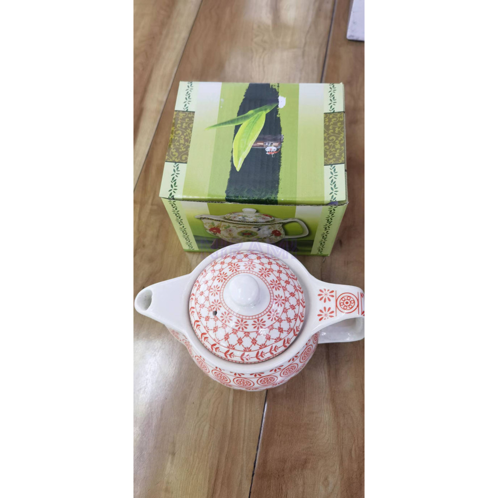 Small Herbal Teapot - Amber