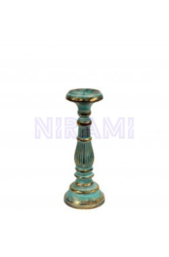 Candelabro Pequeño - Turquois Gold