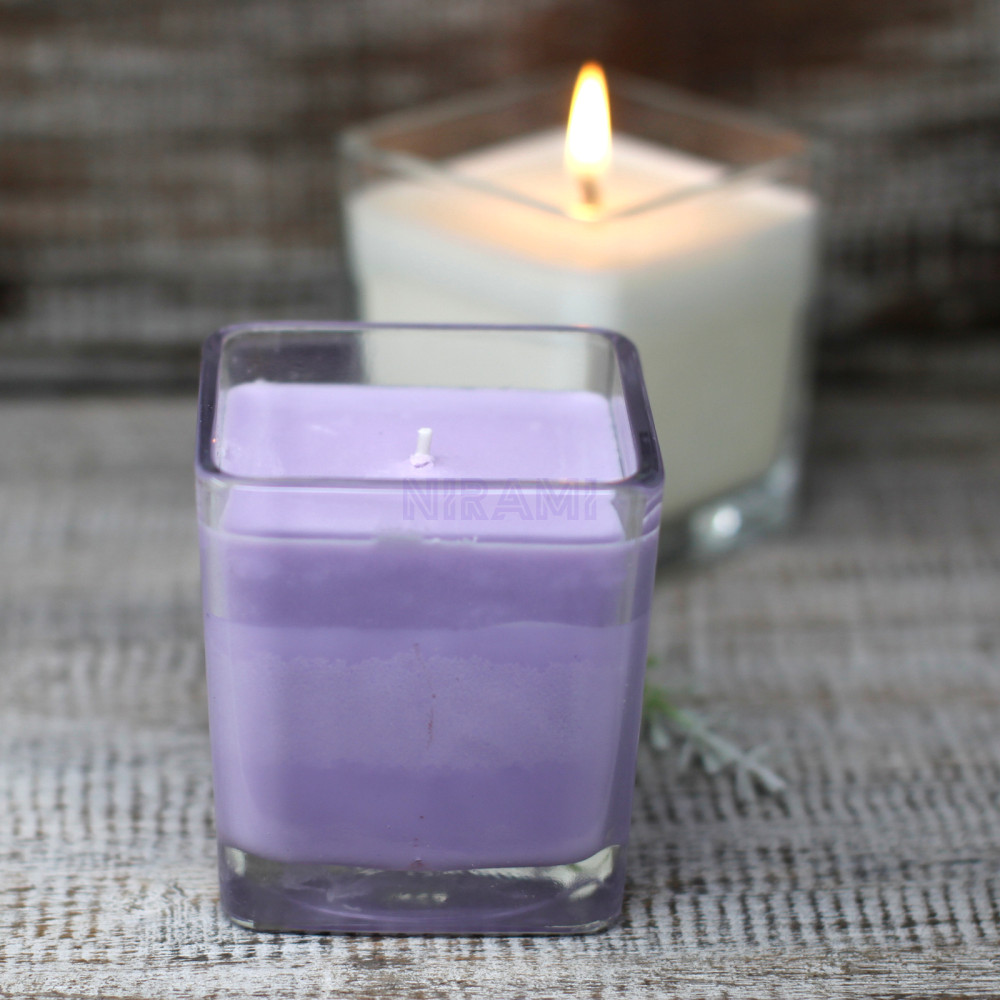 Lavanda y albahaca - Velas de Soya sin Etiqueta