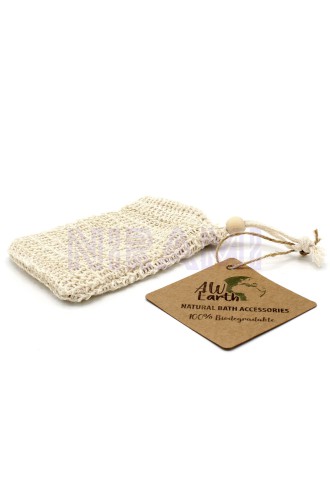 Bolsa de jabón natural - Yute lavado