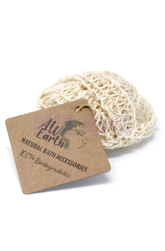 Esponja y exfoliante de sisal - Cojín Exfoliante Redondo Suave